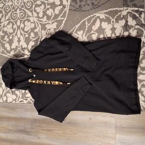 Long sleeve sweatshirt dress